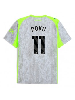 Billige Manchester City Jeremy Doku #11 Tredjedrakt 2025-26 Kortermet